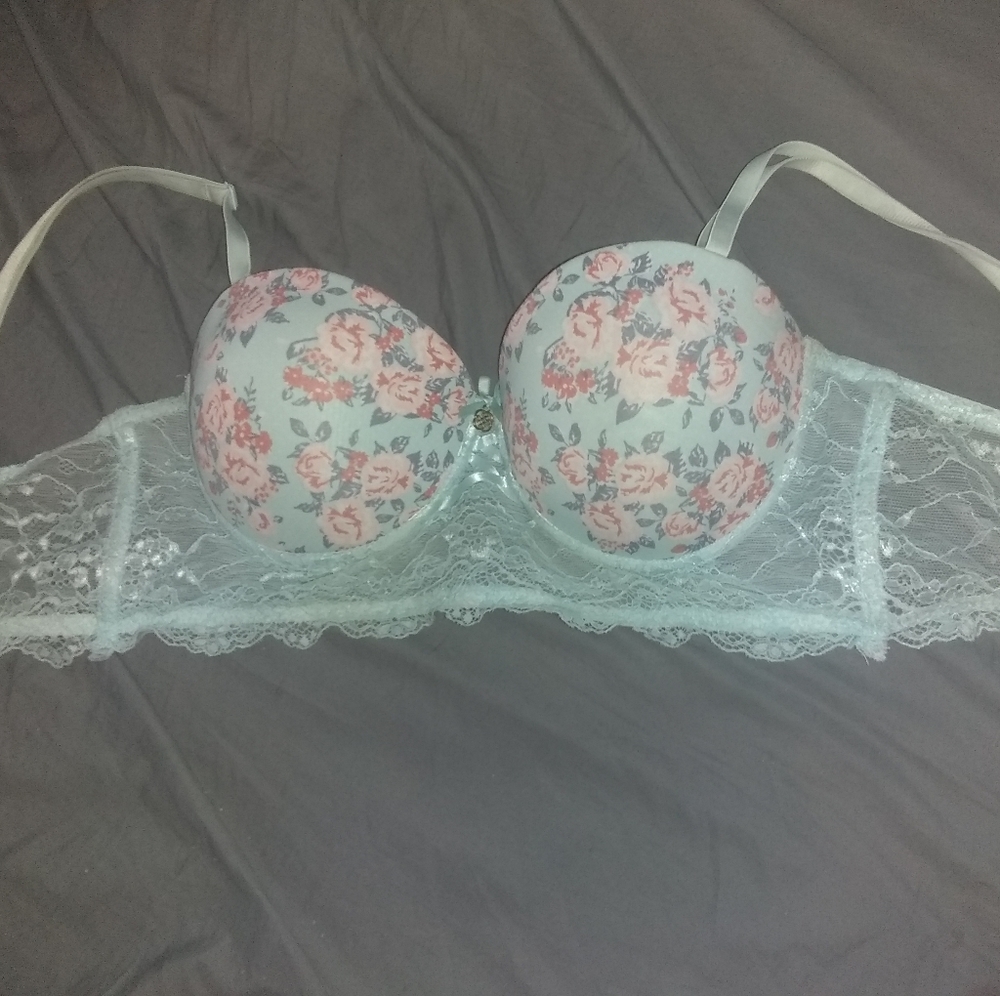 Floral bra